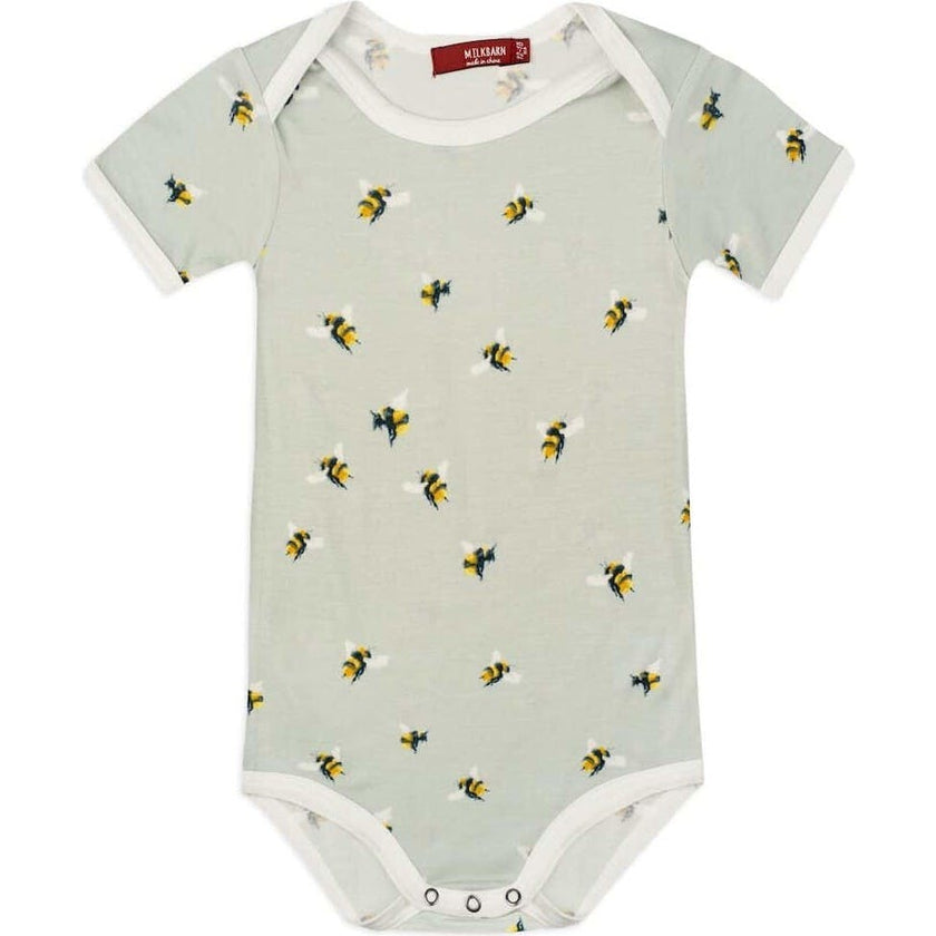 Bumblebee Bamboo Short Sleeve One Piece
