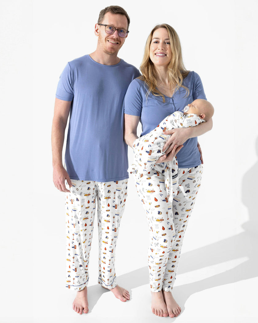 Boxing Bamboo Swaddle & Beanie Set