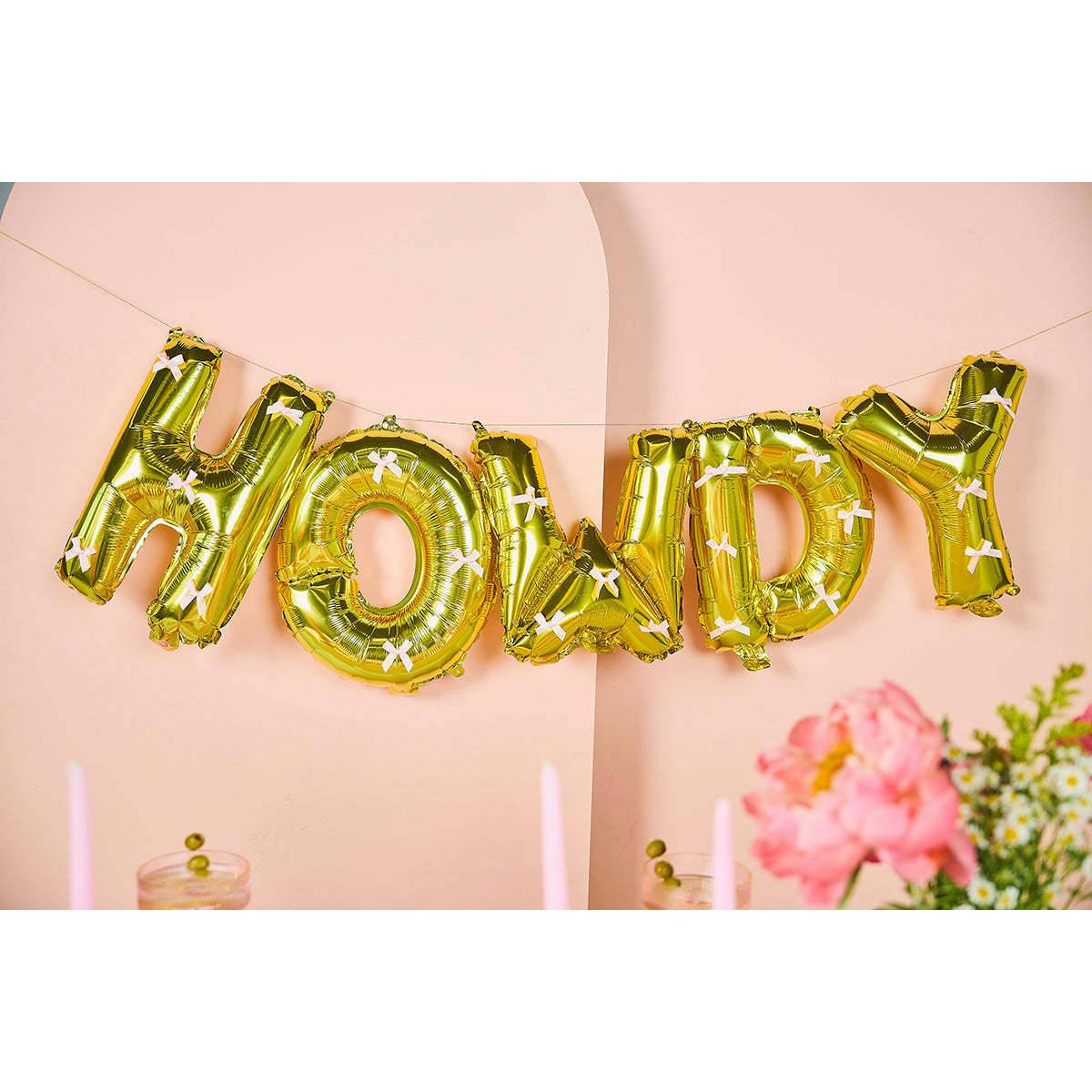 Howdy Darling Balloon Banner