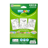 Undercover Art Hidden Pattern Coloring Activity Art Cards - Dino Tales - 12 Cards