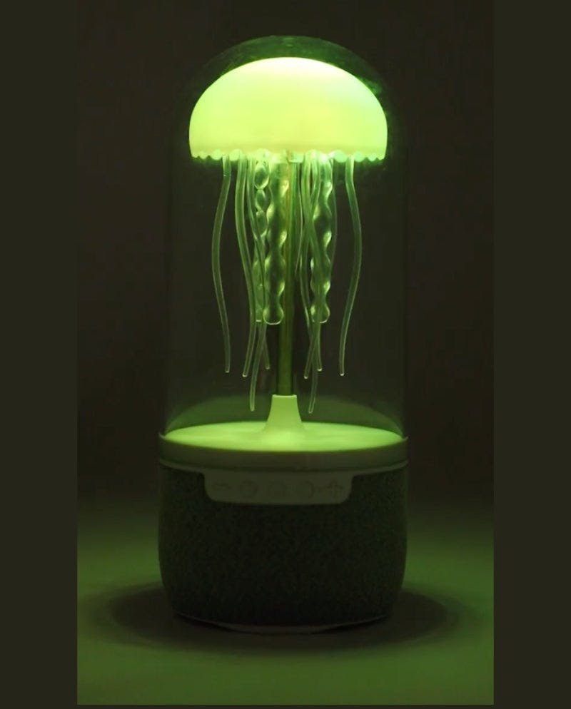 Jellyfish Mood Lamp & Bluetooth Speaker