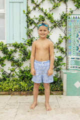 Swim Trunks - Blue Alligator Alley