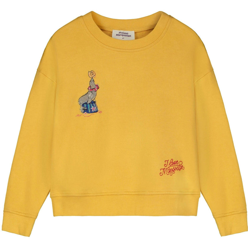 CIRCUS EMBROIDERY SWEATSHIRT