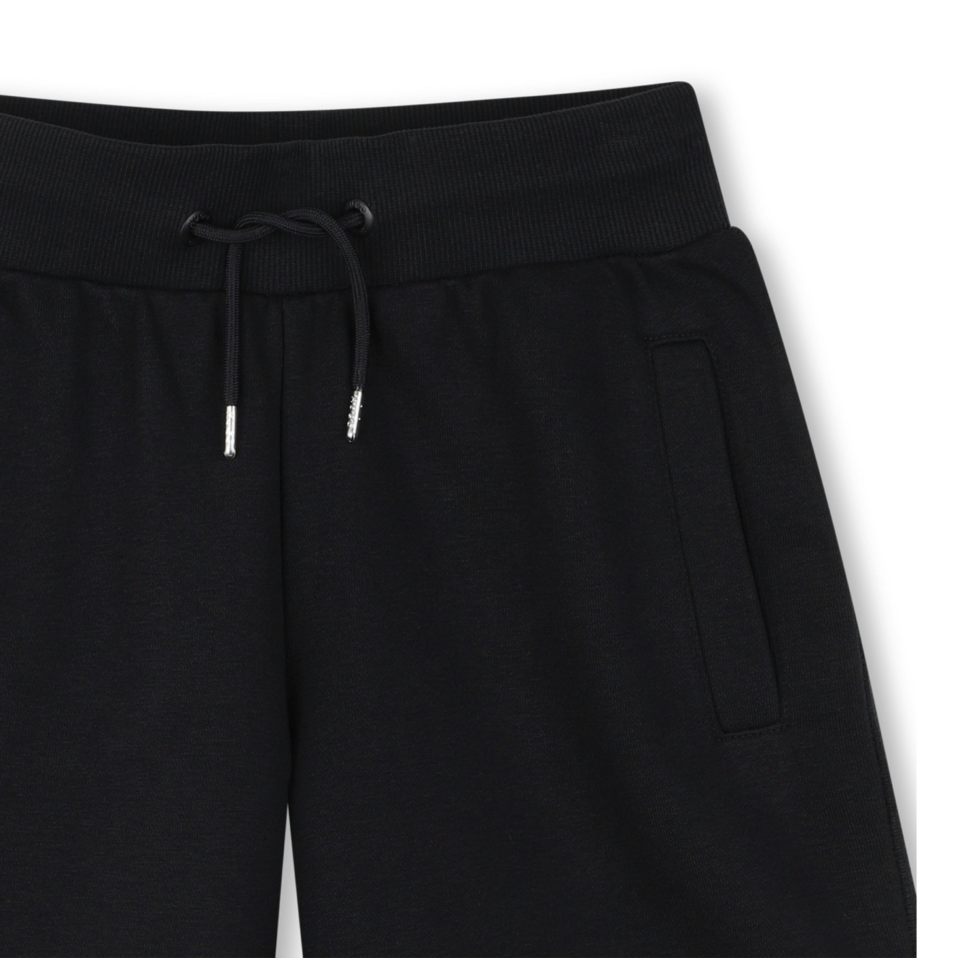 Boys Black Logo Shorts