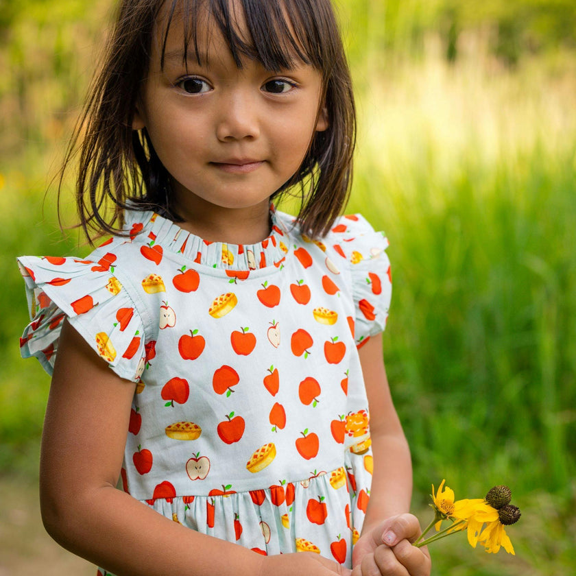 Apple Pie Ruffle Dress