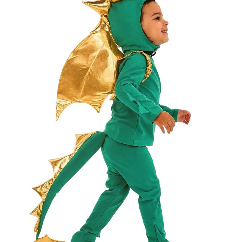 Emerald Sky Dragon Pajama Costume