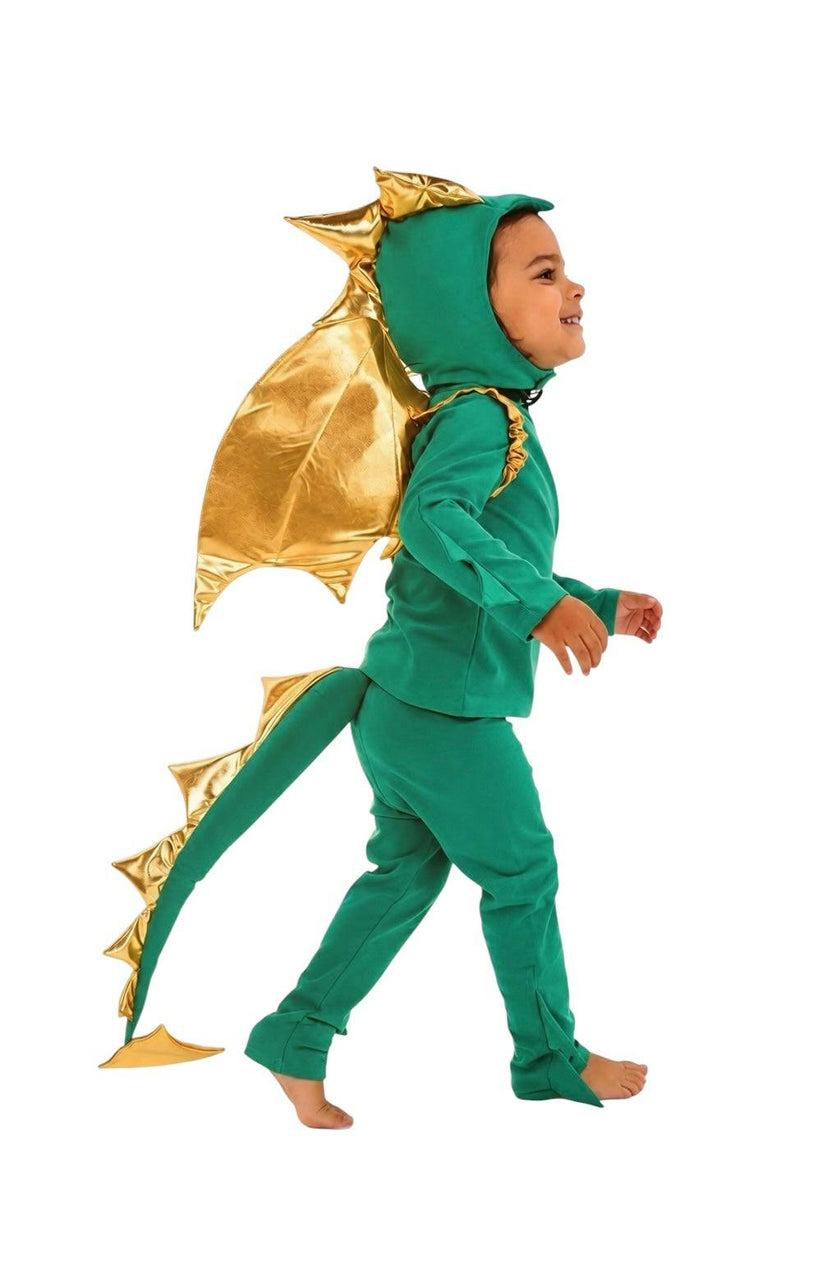 Emerald Sky Dragon Pajama Costume