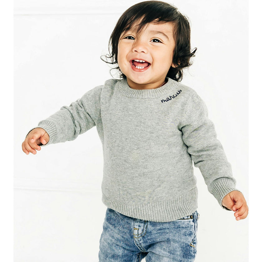 Custom Embroidered Crewneck Sweater
