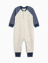 Brix Henley Romper - Peak / Steel