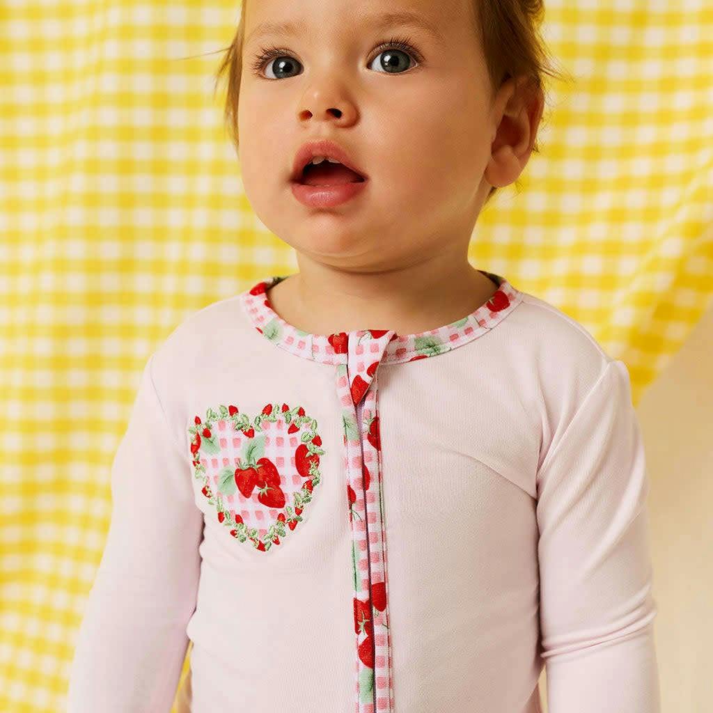 Sweet Strawberries Convertible One Piece