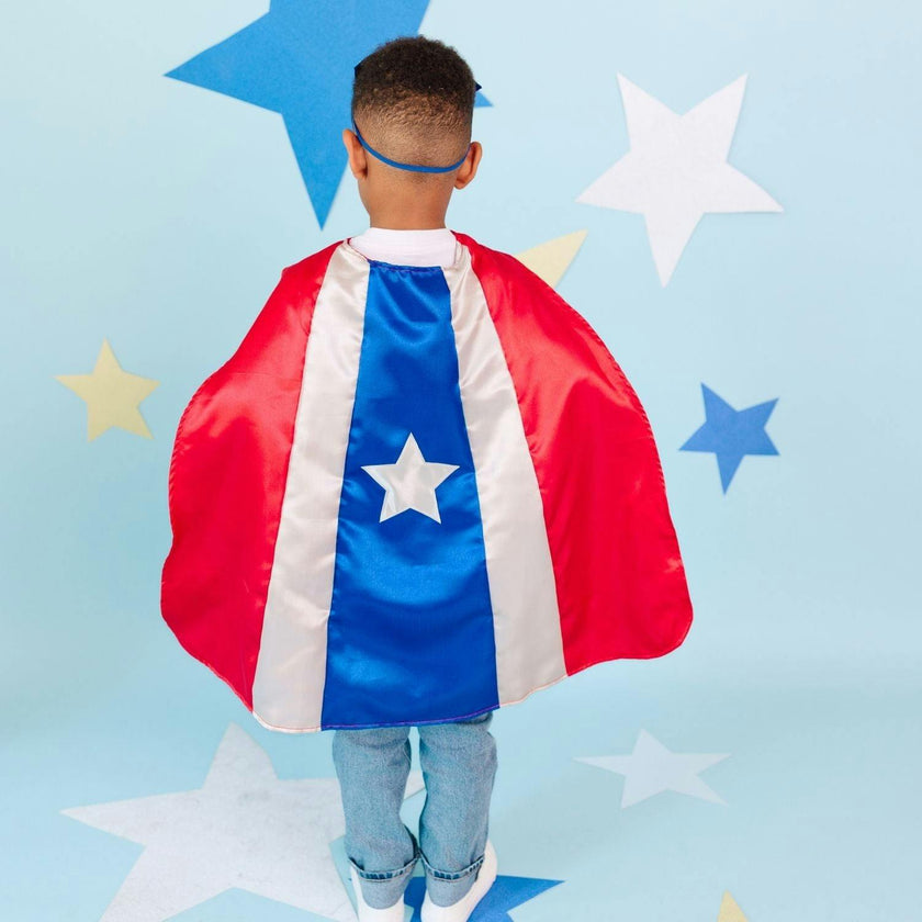 All-Star Superhero Cape & Mask Set