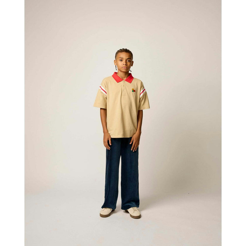 Organic Weekend Polo in Khaki