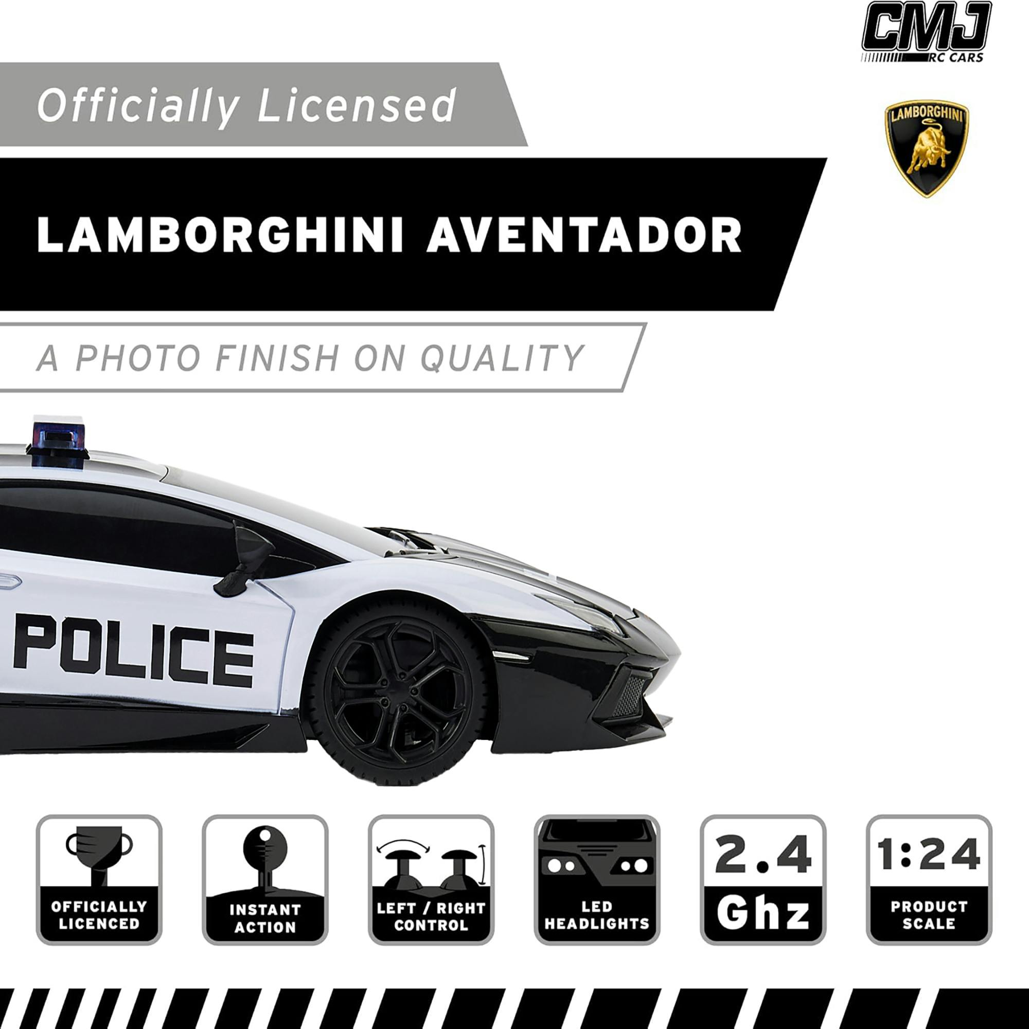 CMJ RC Car: Lamborghini Aventador LP700-4 - Police Car