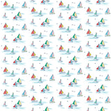 Ruffle Sundress in Sailboats