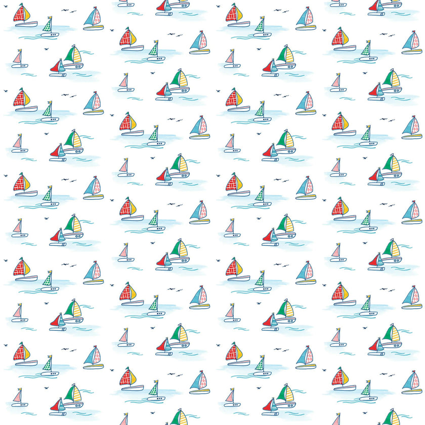 Boys' Performance Polo in Sailboats