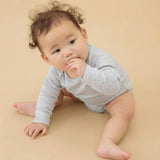 Long Sleeve Bodysuit - Grey