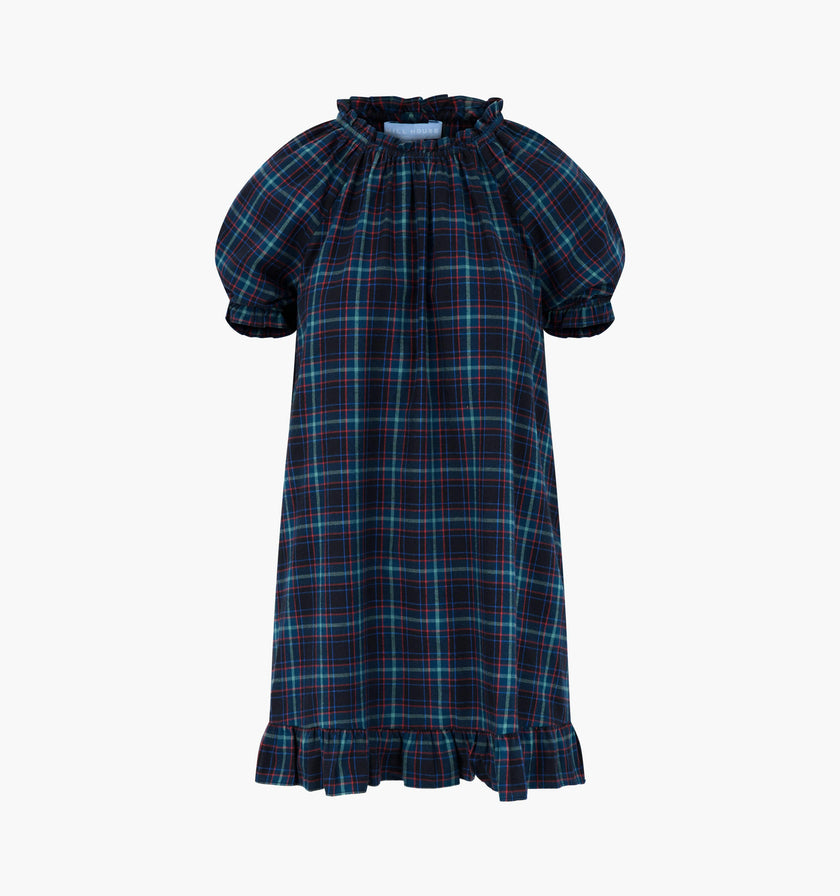 The Katherine Nap Dress - Jewel Tartan