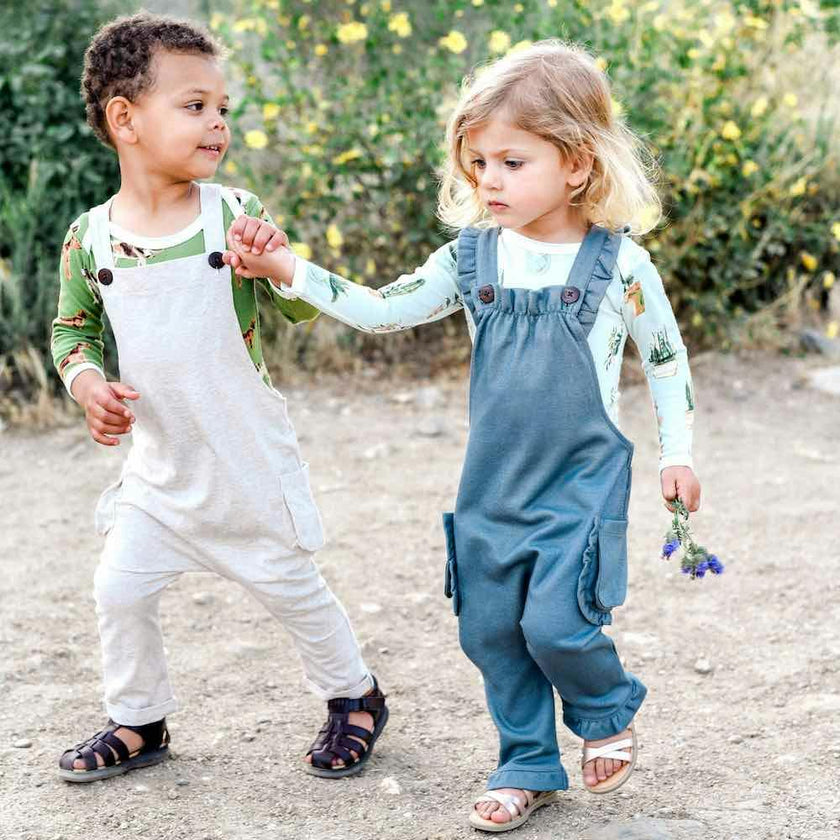 Rust Pinstripe Classic Overall