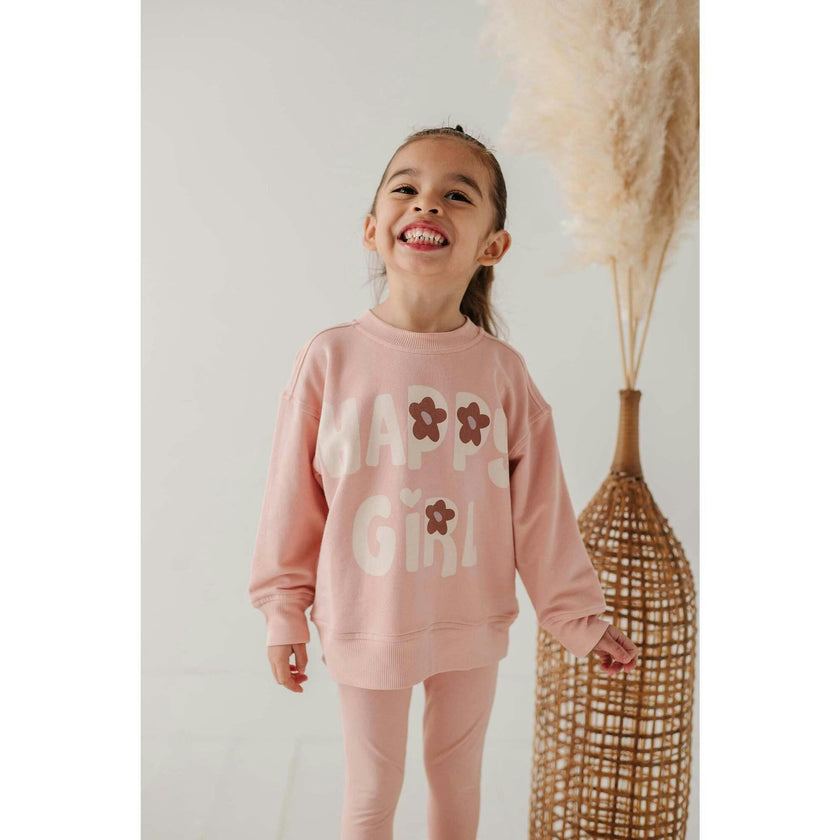 Girl's Boxy Sweatshirt