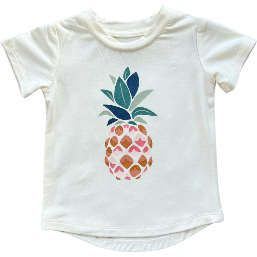 Girl's Short Sleeve Tee American Mini