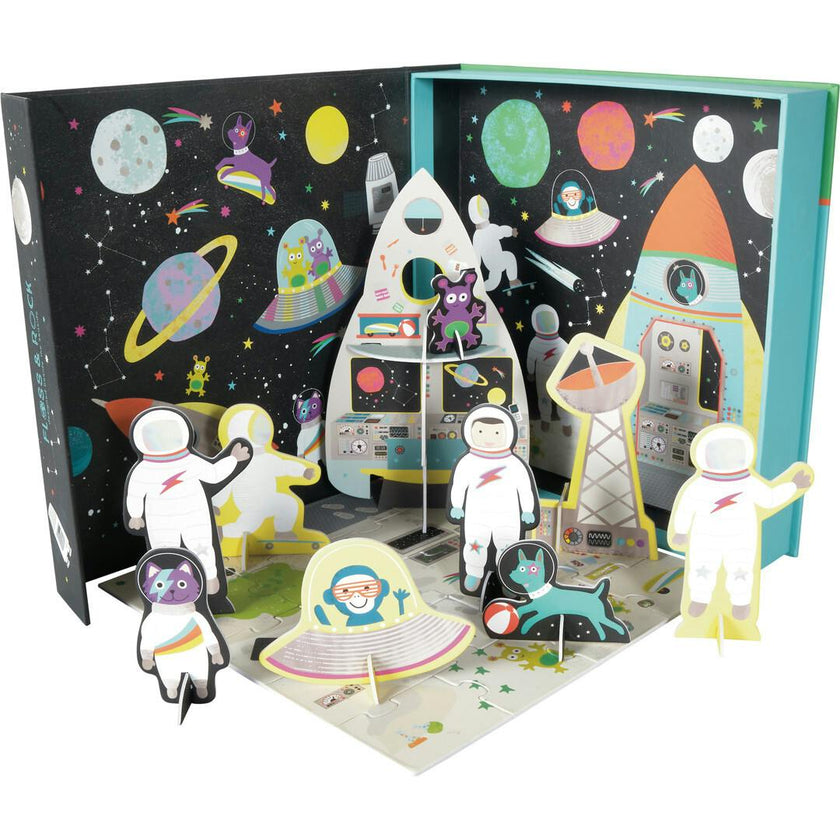 Space Pop Out Play Scene