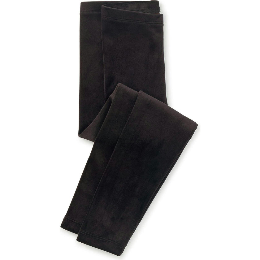 Velour Leggings, Black