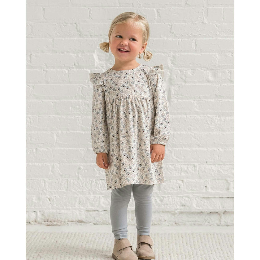 Mika Armhole Ruffle Long Sleeve Dress