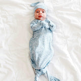 Newborn Knotted Gown - Lennon