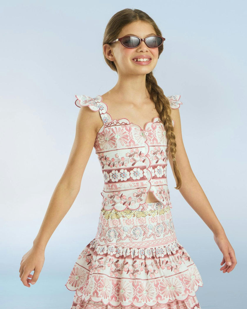 Lara Embroidered Top