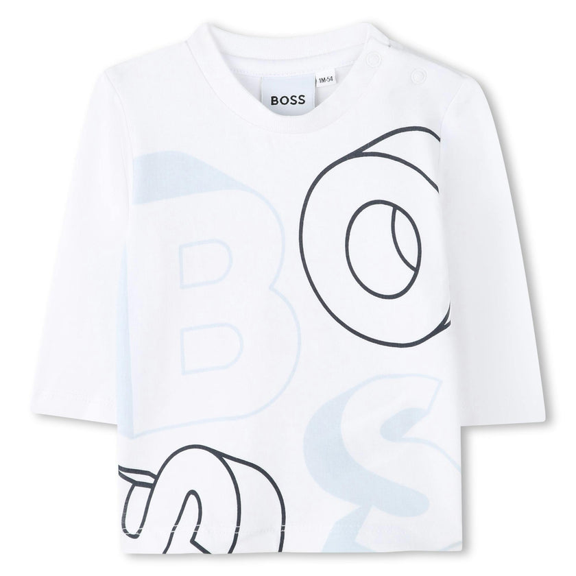 Blue & White Logo Tracksuit Set