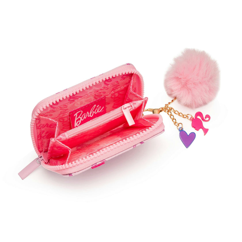 Barbie™ Ribbon Dance Kids Zip Wallet with Pom Charm