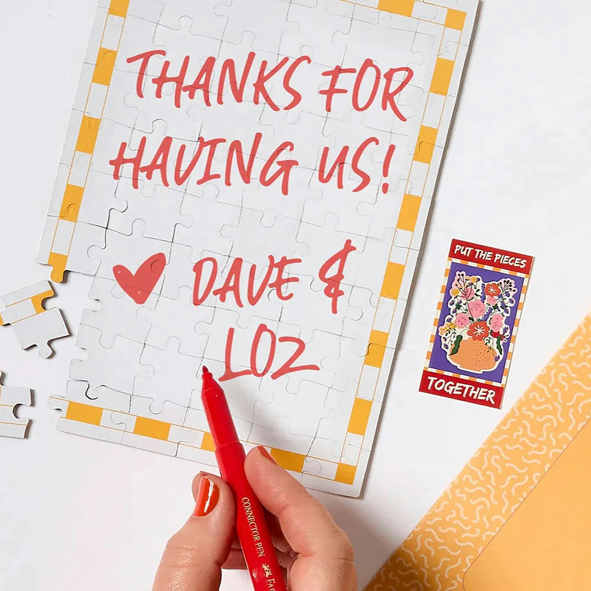 JOS: Jigsaw Greeting Card Puzzle - Just Because