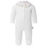 Floral Collar Babygro