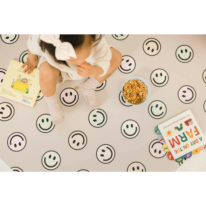 Catch All Mat for Mealtime & Playtime Mess