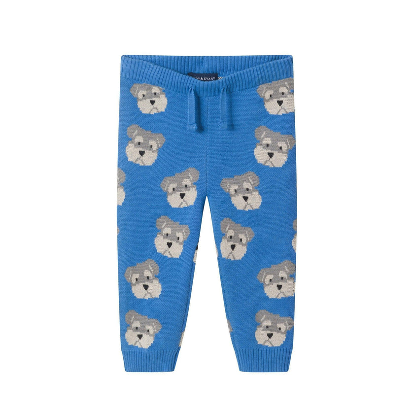 Infant Sweater Knit Set | Playful Puppy