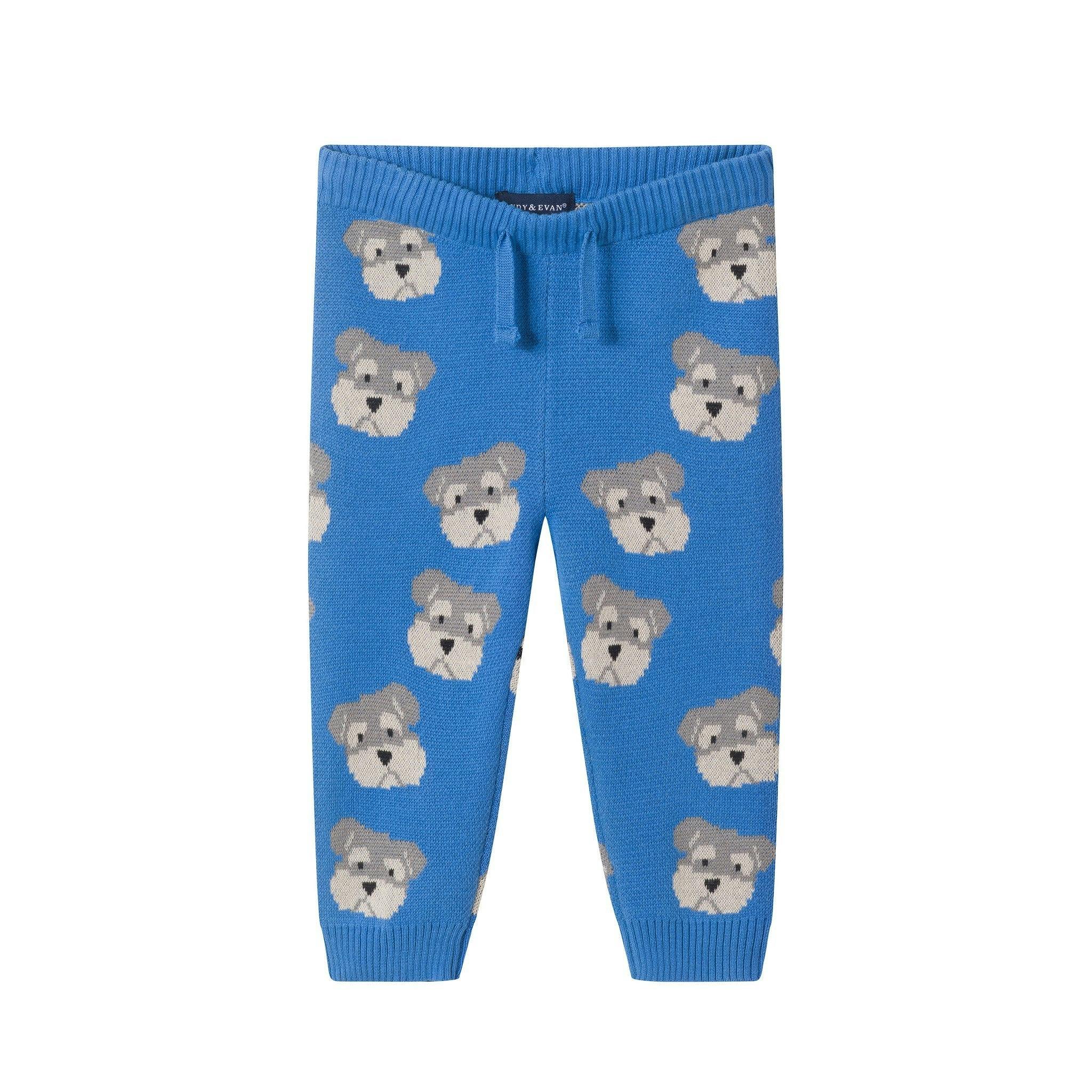 Infant Sweater Knit Set | Playful Puppy