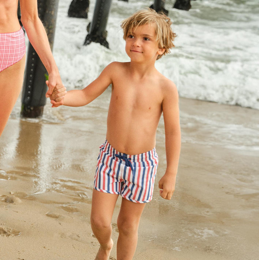 Boys Surfrider Stripe Boardie