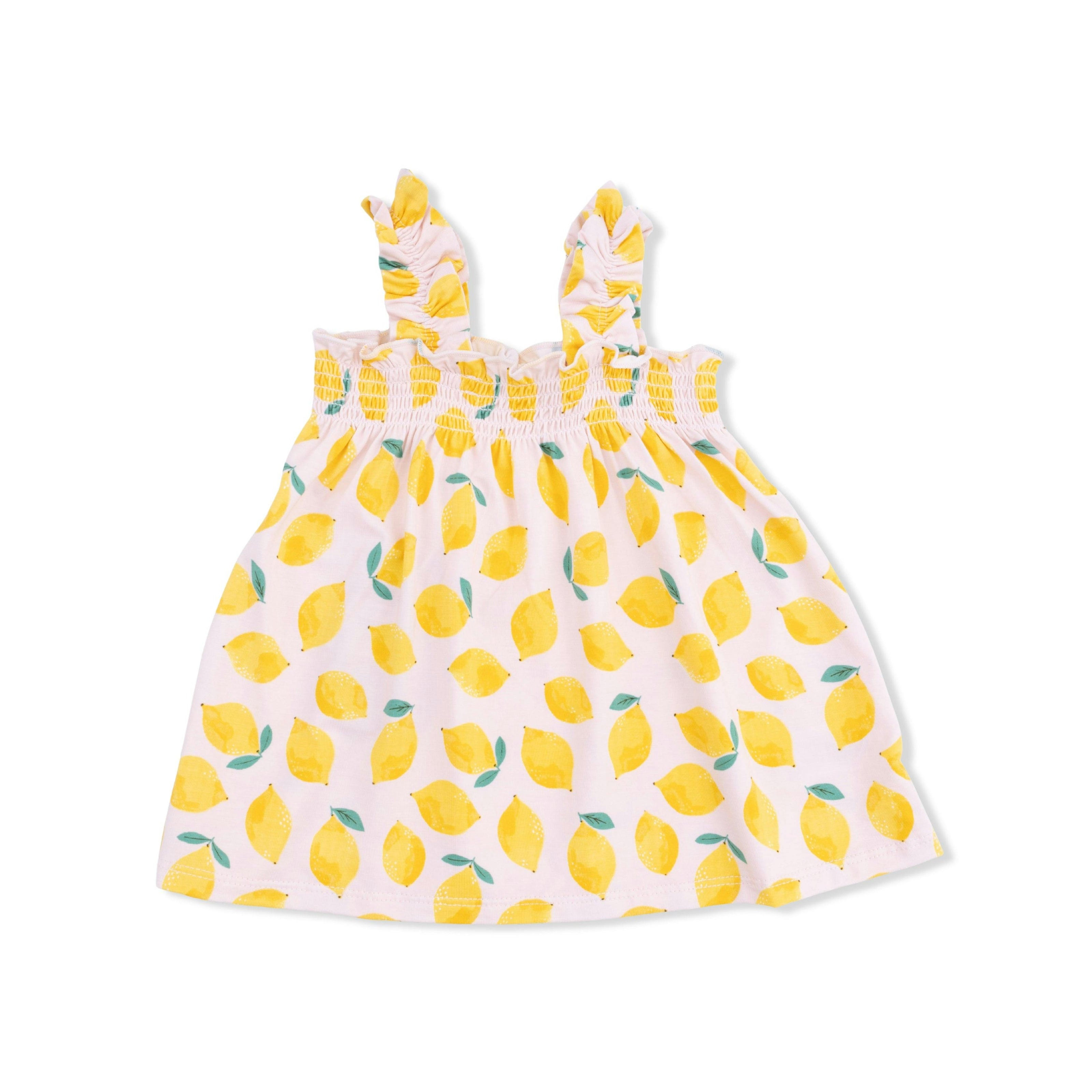 Sunny Lemons - Ruffly Strap Top and Bloomer