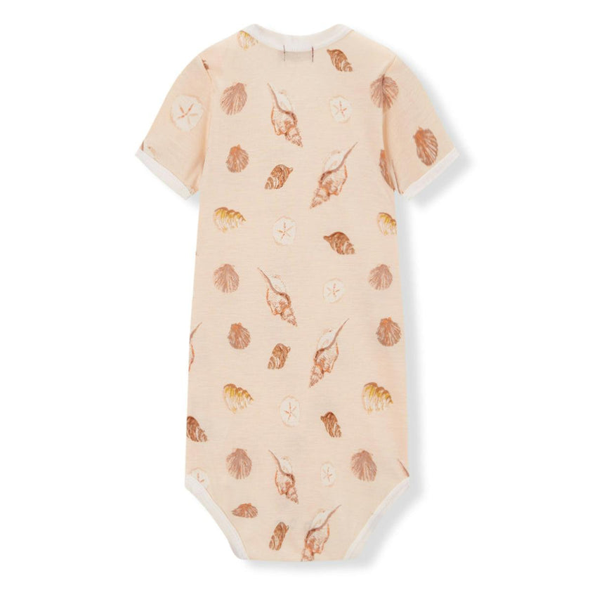 Seashells Bamboo Short Sleeve One Piece
