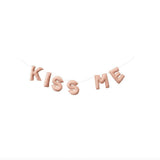 Kiss Me Wool Felt Garland