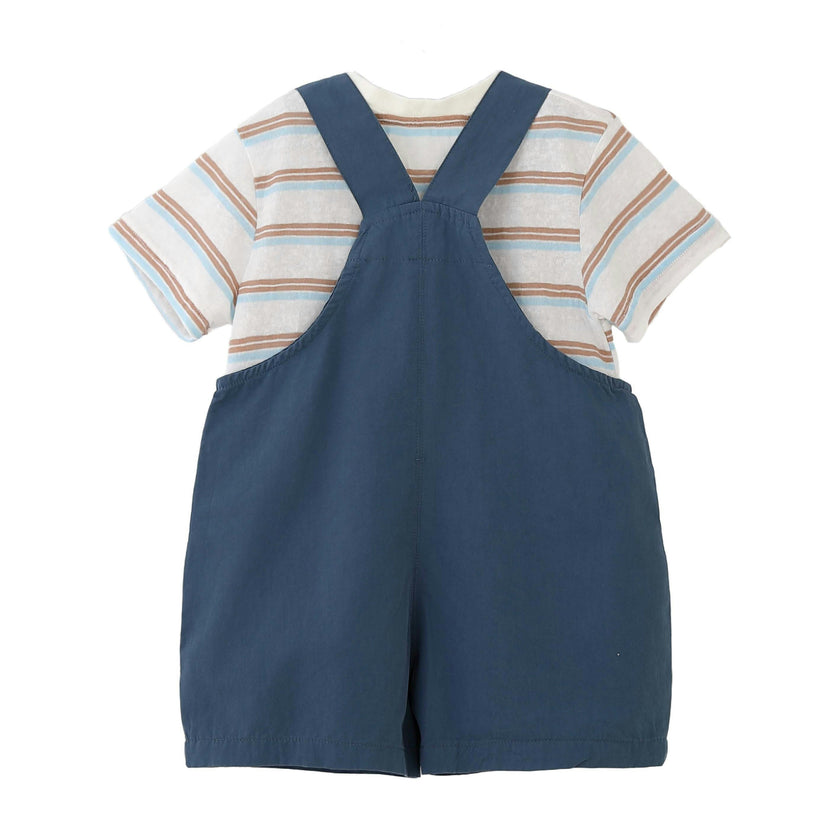 Blue Animal Overall Set