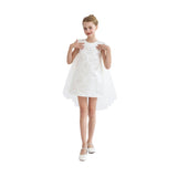 White Embroidered Briavelle Dress