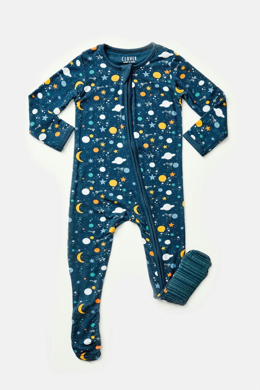Soft & Stretchy Zipper Footie