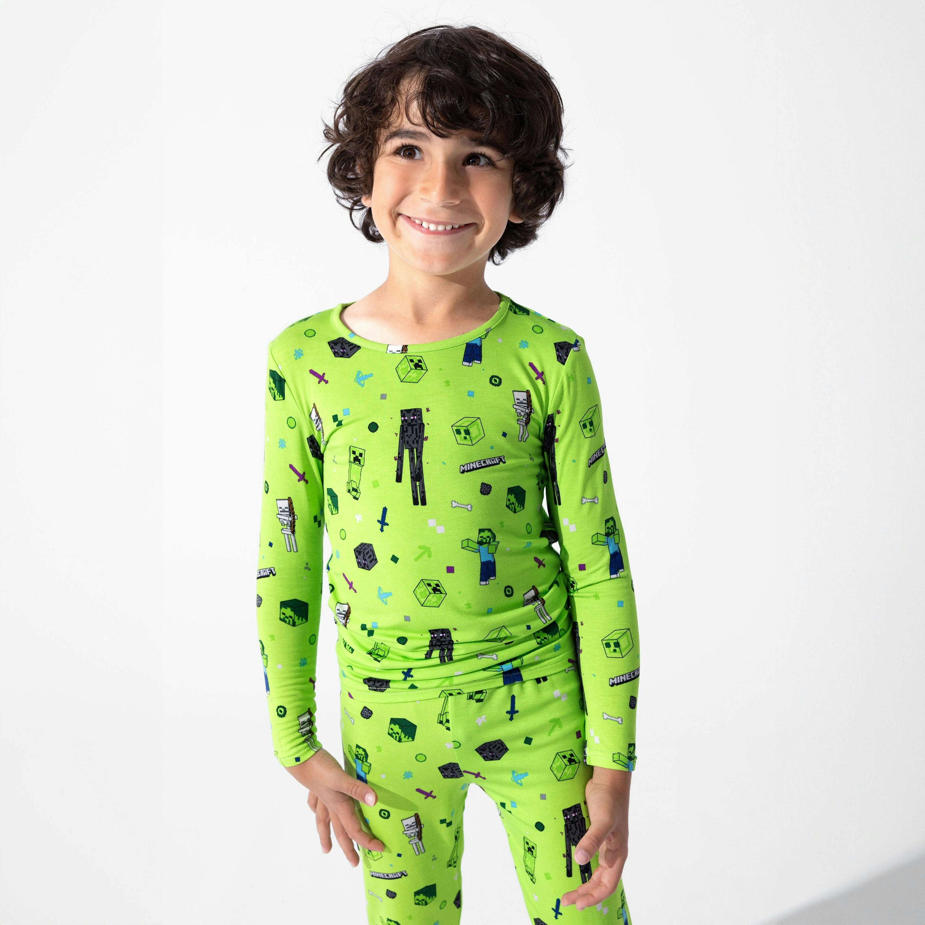 Minecraft Mob Squad Kids Pajamas