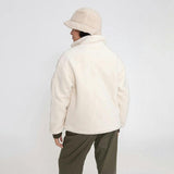 BOMBERS ORIGINAL Cleveland Fleece Jacket - Creme