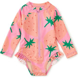 Rash Guard Baby Swimsuit, Pink