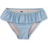 Ruffled Bikini Bottoms, Blue