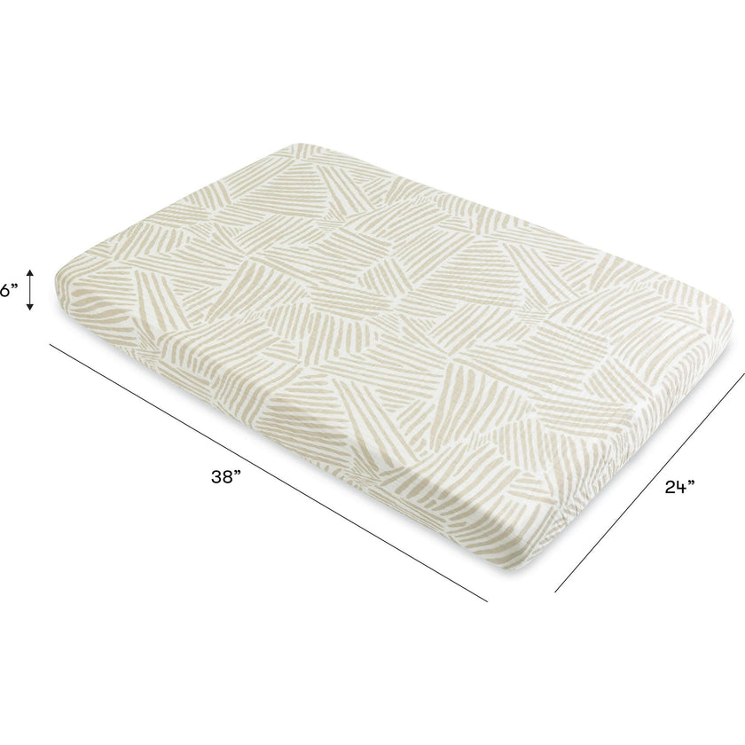 Organic Muslin Cotton Mini Crib Sheet