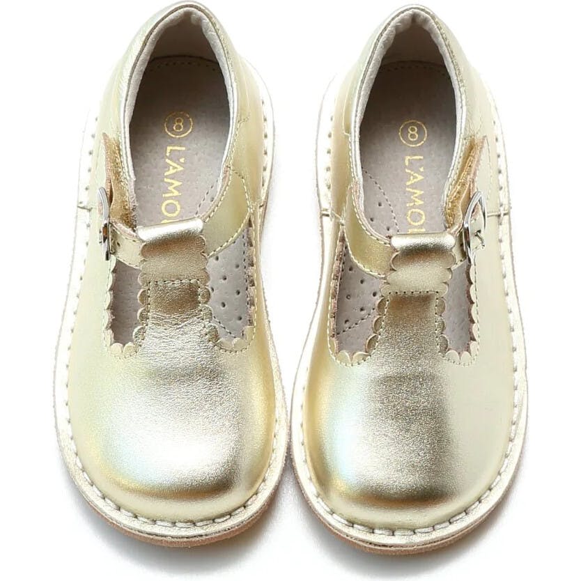 Selina Scalloped T-Strap Mary Jane