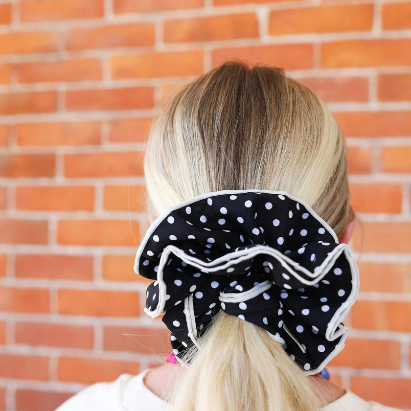 POLKA DOT CORSET SCRUNCHIE